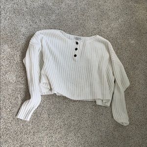 Women’s cropped sweater